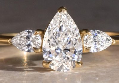 The Unique Allure Of 3-Carat Pear Shaped Diamond Rings